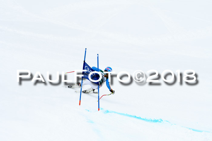 FIS, Int. Dt. Meisterschaft Super-G, NC,  Damen + Herren, 23.03.2018
