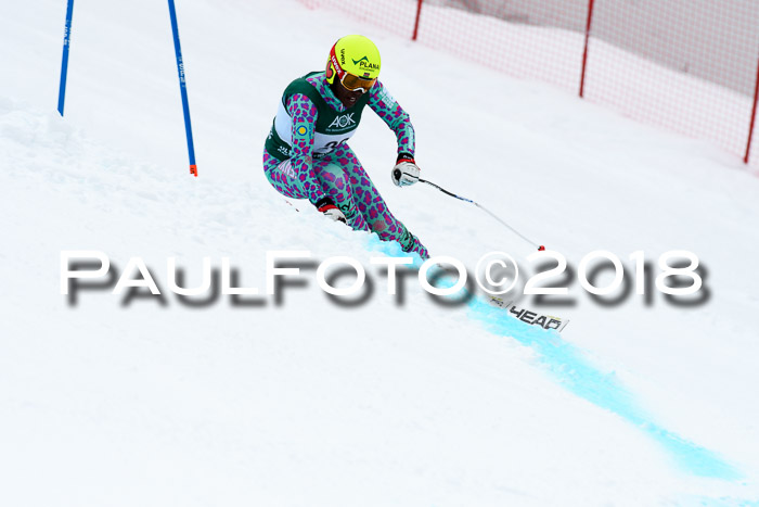 FIS, Int. Dt. Meisterschaft Super-G, NC,  Damen + Herren, 23.03.2018