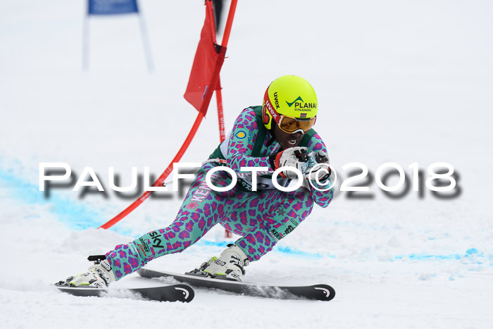 FIS, Int. Dt. Meisterschaft Super-G, NC,  Damen + Herren, 23.03.2018