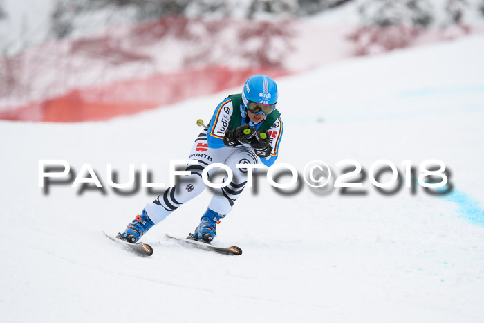 FIS, Int. Dt. Meisterschaft Super-G, NC,  Damen + Herren, 23.03.2018
