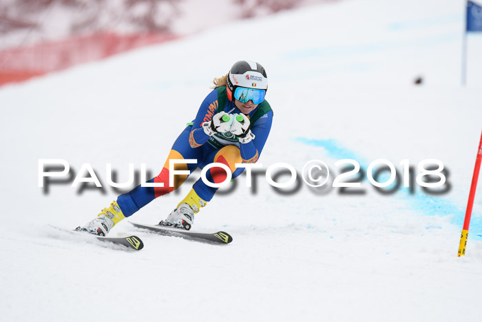 FIS, Int. Dt. Meisterschaft Super-G, NC,  Damen + Herren, 23.03.2018