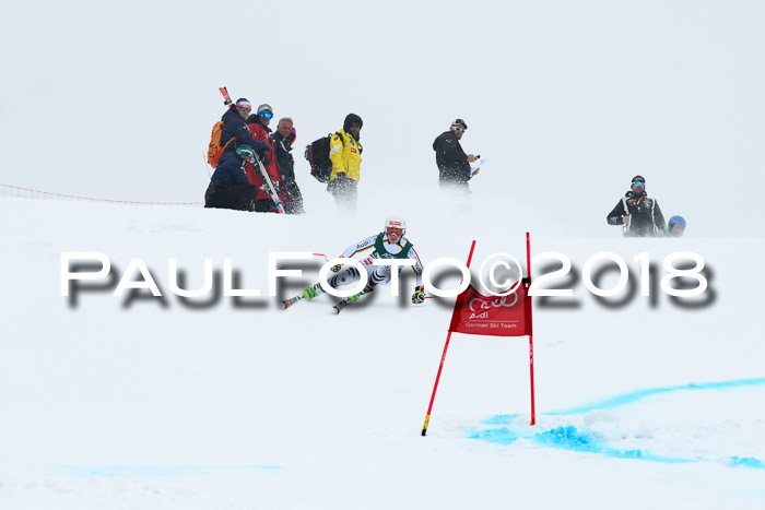 FIS, Int. Dt. Meisterschaft Super-G, NC,  Damen + Herren, 23.03.2018