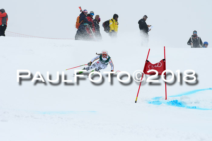 FIS, Int. Dt. Meisterschaft Super-G, NC,  Damen + Herren, 23.03.2018