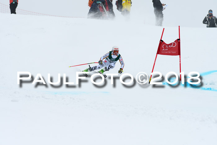 FIS, Int. Dt. Meisterschaft Super-G, NC,  Damen + Herren, 23.03.2018