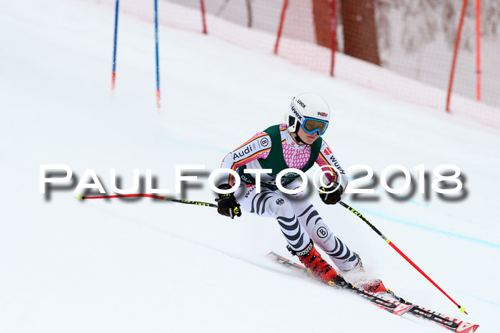 FIS, Int. Dt. Meisterschaft Super-G, NC,  Damen + Herren, 23.03.2018