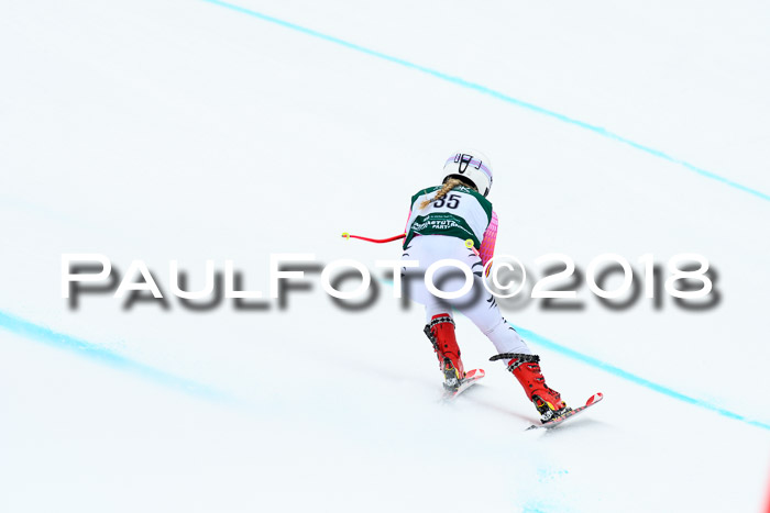 FIS, Int. Dt. Meisterschaft Super-G, NC,  Damen + Herren, 23.03.2018
