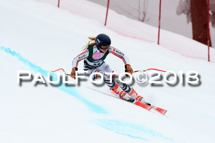 FIS, Int. Dt. Meisterschaft Super-G, NC,  Damen + Herren, 23.03.2018