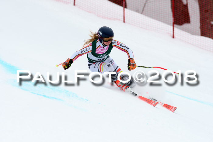FIS, Int. Dt. Meisterschaft Super-G, NC,  Damen + Herren, 23.03.2018