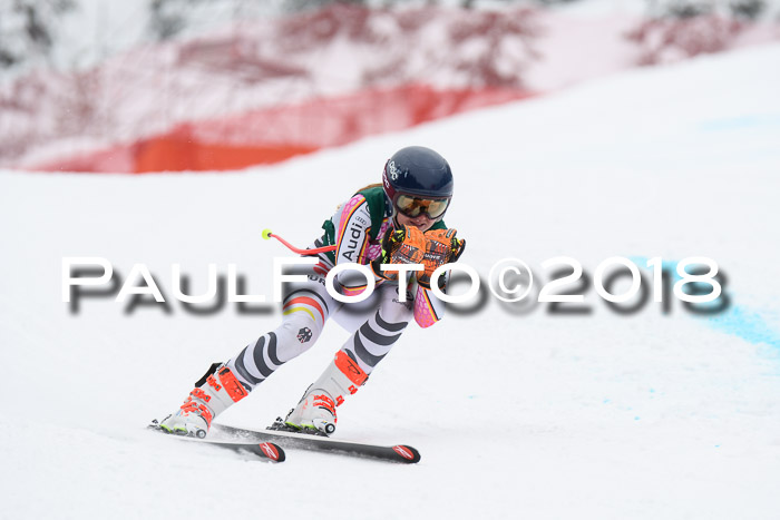 FIS, Int. Dt. Meisterschaft Super-G, NC,  Damen + Herren, 23.03.2018