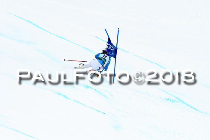 FIS, Int. Dt. Meisterschaft Super-G, NC,  Damen + Herren, 23.03.2018