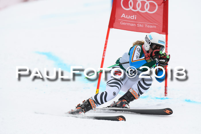 FIS, Int. Dt. Meisterschaft Super-G, NC,  Damen + Herren, 23.03.2018
