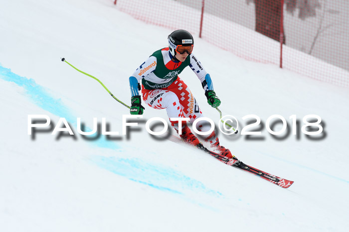 FIS, Int. Dt. Meisterschaft Super-G, NC,  Damen + Herren, 23.03.2018