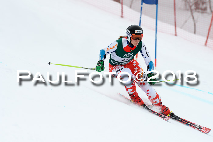 FIS, Int. Dt. Meisterschaft Super-G, NC,  Damen + Herren, 23.03.2018