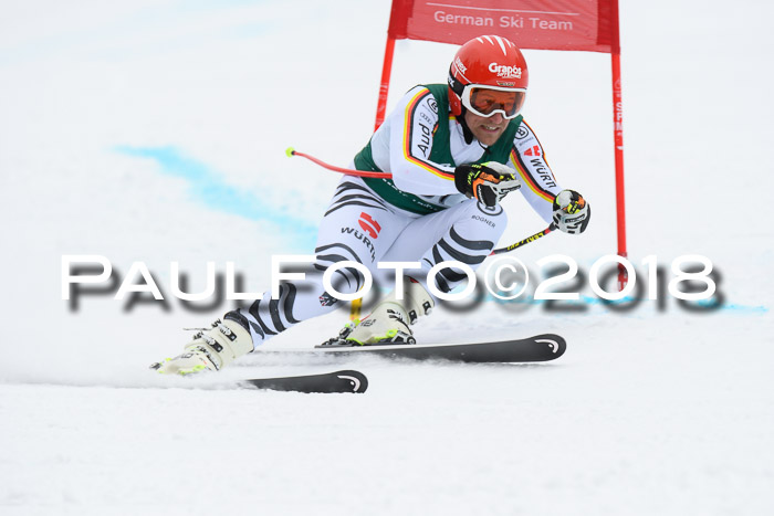 FIS, Int. Dt. Meisterschaft Super-G, NC,  Damen + Herren, 23.03.2018