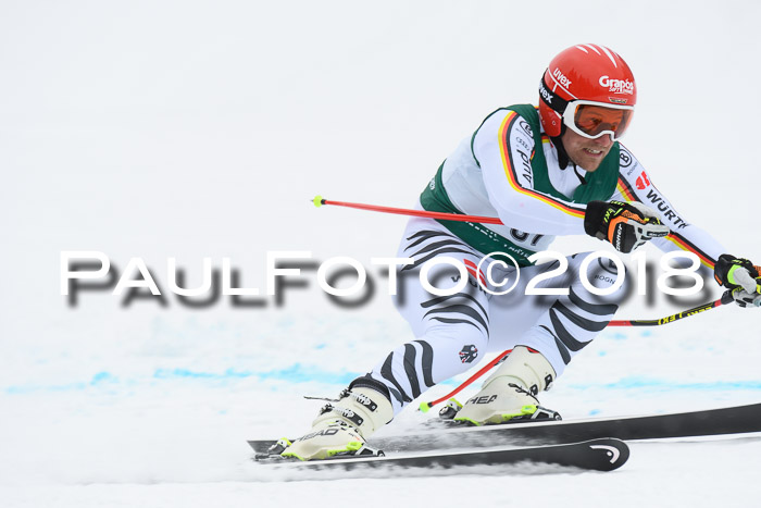 FIS, Int. Dt. Meisterschaft Super-G, NC,  Damen + Herren, 23.03.2018