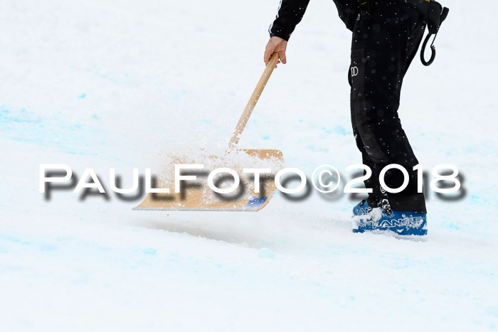 FIS, Int. Dt. Meisterschaft Super-G, NC,  Damen + Herren, 23.03.2018
