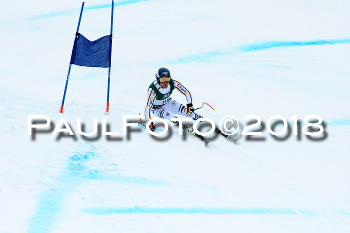 FIS, Int. Dt. Meisterschaft Super-G, NC,  Damen + Herren, 23.03.2018