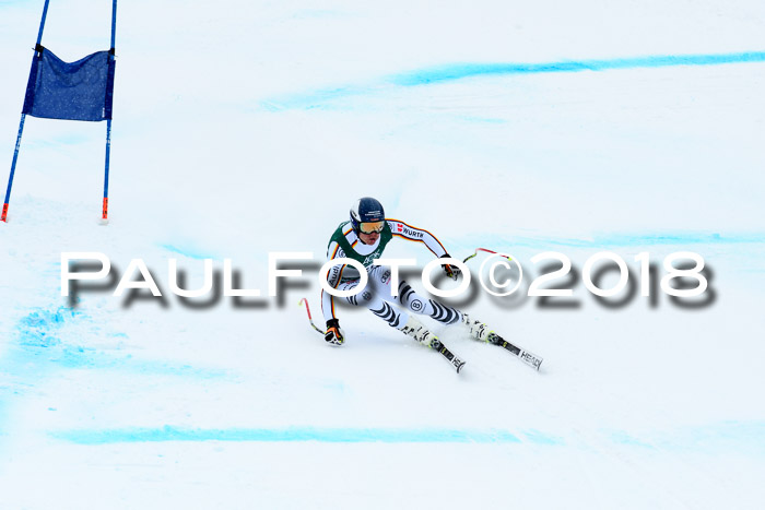 FIS, Int. Dt. Meisterschaft Super-G, NC,  Damen + Herren, 23.03.2018