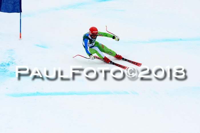 FIS, Int. Dt. Meisterschaft Super-G, NC,  Damen + Herren, 23.03.2018