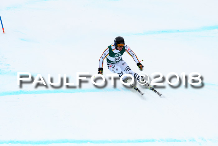 FIS, Int. Dt. Meisterschaft Super-G, NC,  Damen + Herren, 23.03.2018