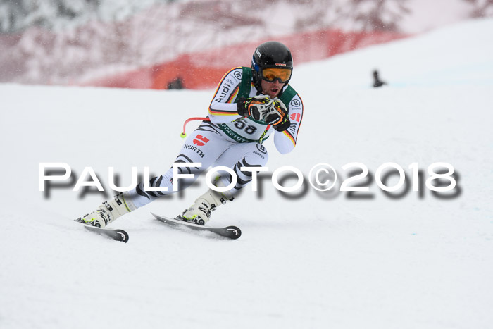 FIS, Int. Dt. Meisterschaft Super-G, NC,  Damen + Herren, 23.03.2018