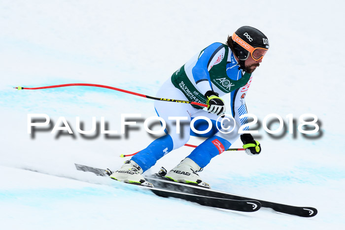 FIS, Int. Dt. Meisterschaft Super-G, NC,  Damen + Herren, 23.03.2018