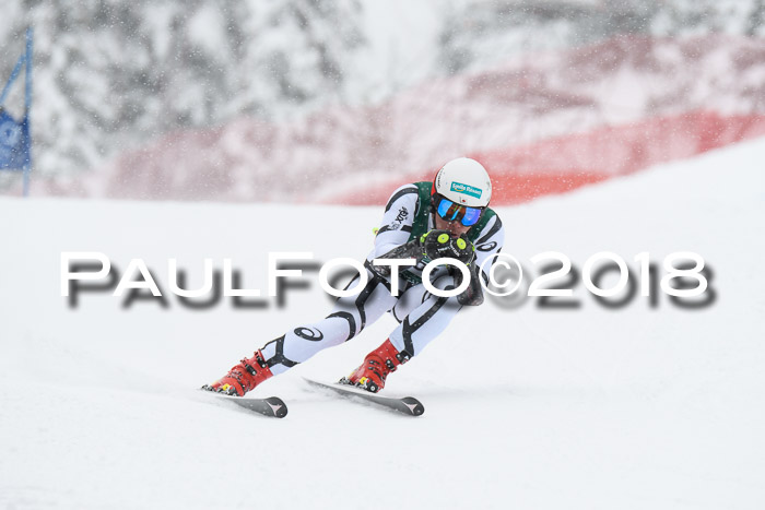 FIS, Int. Dt. Meisterschaft Super-G, NC,  Damen + Herren, 23.03.2018