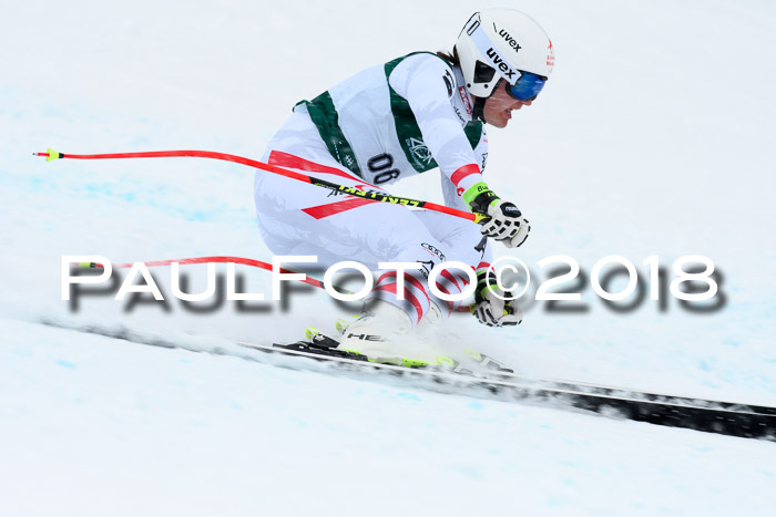 FIS, Int. Dt. Meisterschaft Super-G, NC,  Damen + Herren, 23.03.2018