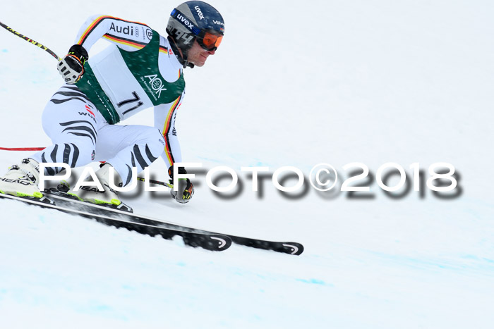 FIS, Int. Dt. Meisterschaft Super-G, NC,  Damen + Herren, 23.03.2018