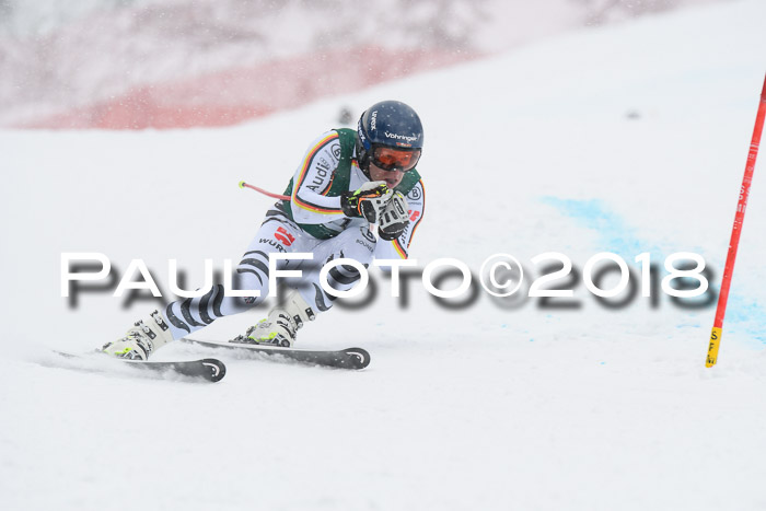 FIS, Int. Dt. Meisterschaft Super-G, NC,  Damen + Herren, 23.03.2018