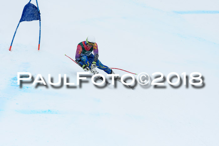 FIS, Int. Dt. Meisterschaft Super-G, NC,  Damen + Herren, 23.03.2018
