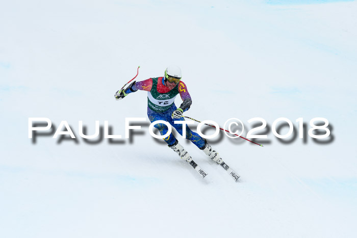 FIS, Int. Dt. Meisterschaft Super-G, NC,  Damen + Herren, 23.03.2018