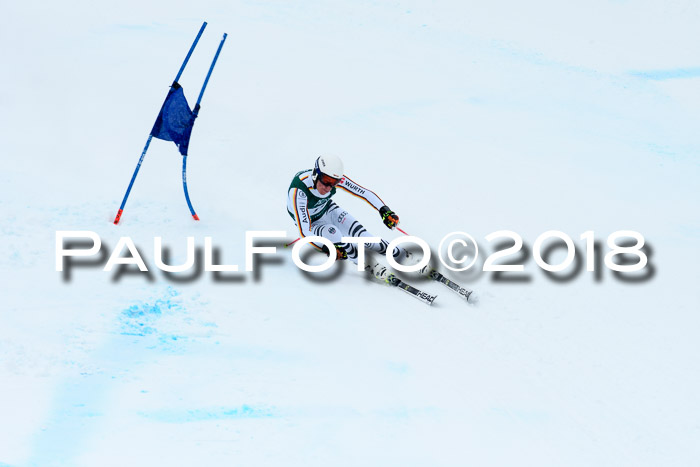 FIS, Int. Dt. Meisterschaft Super-G, NC,  Damen + Herren, 23.03.2018