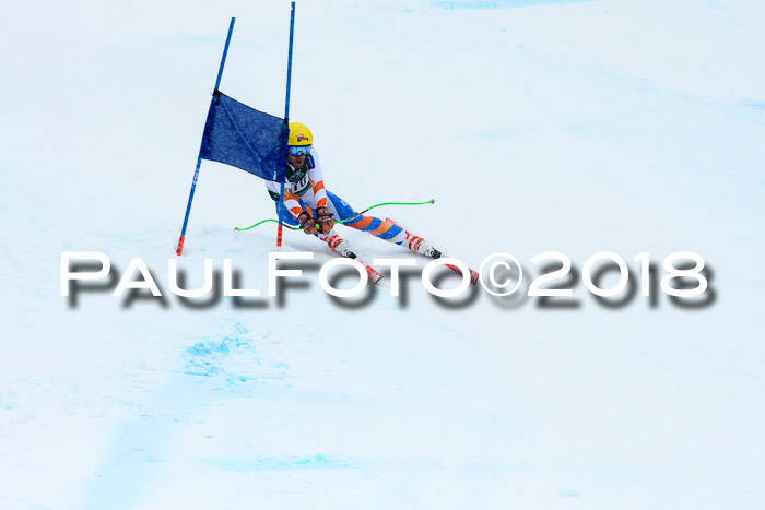 FIS, Int. Dt. Meisterschaft Super-G, NC,  Damen + Herren, 23.03.2018