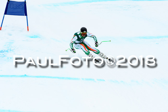 FIS, Int. Dt. Meisterschaft Super-G, NC,  Damen + Herren, 23.03.2018