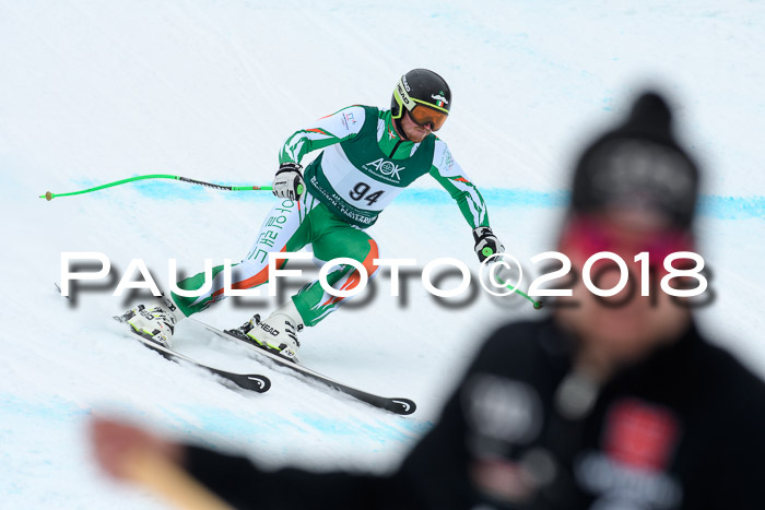 FIS, Int. Dt. Meisterschaft Super-G, NC,  Damen + Herren, 23.03.2018