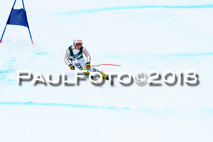 FIS, Int. Dt. Meisterschaft Super-G, NC,  Damen + Herren, 23.03.2018