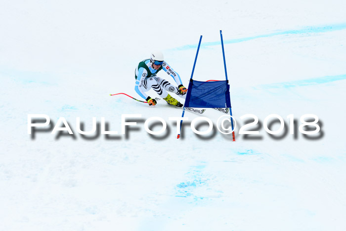 FIS, Int. Dt. Meisterschaft Super-G, NC,  Damen + Herren, 23.03.2018