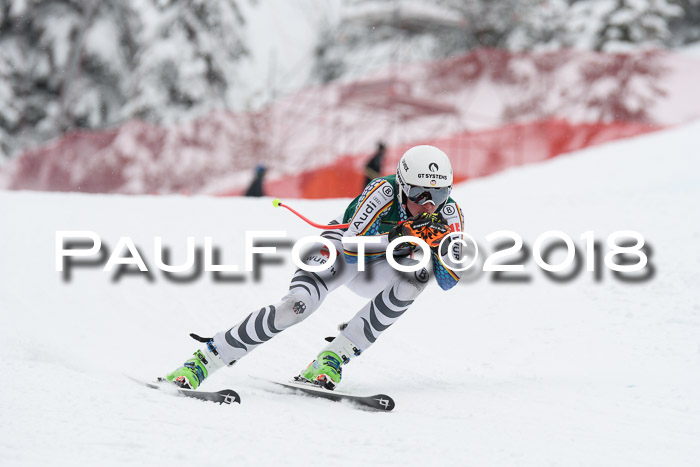 FIS, Int. Dt. Meisterschaft Super-G, NC,  Damen + Herren, 23.03.2018