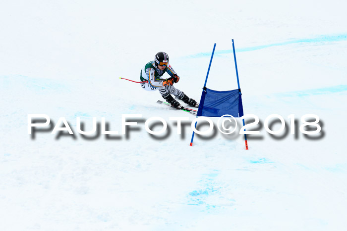 FIS, Int. Dt. Meisterschaft Super-G, NC,  Damen + Herren, 23.03.2018