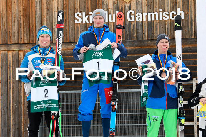 FIS, Int. Dt. Meisterschaft Super-G, NC,  Damen + Herren, 23.03.2018