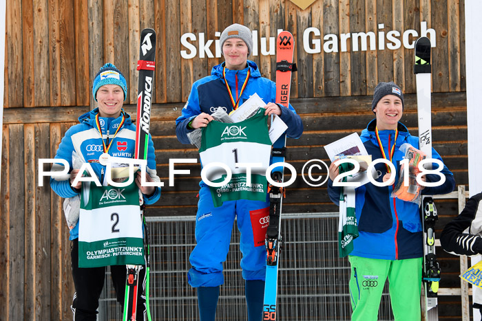 FIS, Int. Dt. Meisterschaft Super-G, NC,  Damen + Herren, 23.03.2018