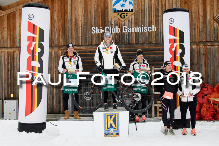 FIS, Int. Dt. Meisterschaft Super-G, NC,  Damen + Herren, 23.03.2018