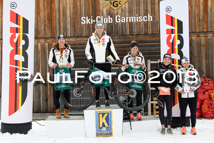 FIS, Int. Dt. Meisterschaft Super-G, NC,  Damen + Herren, 23.03.2018