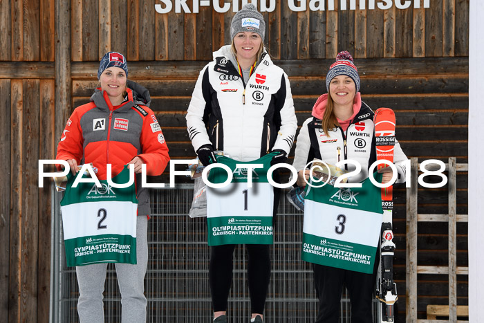FIS, Int. Dt. Meisterschaft Super-G, NC,  Damen + Herren, 23.03.2018
