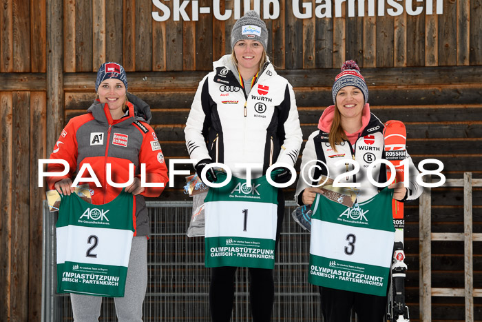 FIS, Int. Dt. Meisterschaft Super-G, NC,  Damen + Herren, 23.03.2018