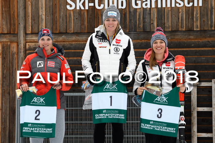 FIS, Int. Dt. Meisterschaft Super-G, NC,  Damen + Herren, 23.03.2018