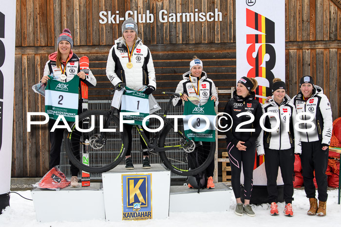 FIS, Int. Dt. Meisterschaft Super-G, NC,  Damen + Herren, 23.03.2018