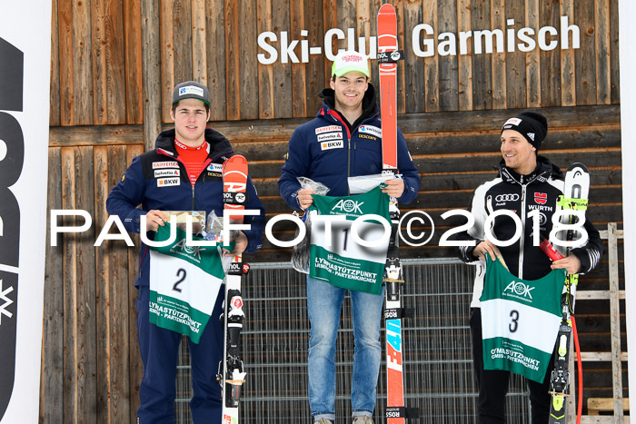 FIS, Int. Dt. Meisterschaft Super-G, NC,  Damen + Herren, 23.03.2018