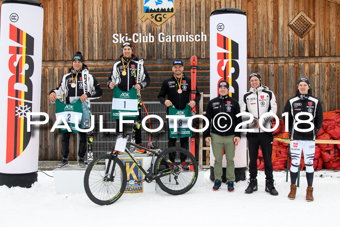 FIS, Int. Dt. Meisterschaft Super-G, NC,  Damen + Herren, 23.03.2018